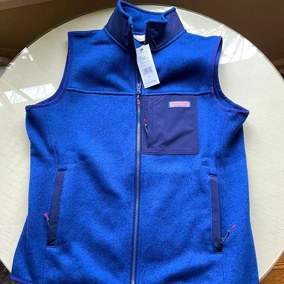 Gilet (vest) Femme Vineyard Vines Bleu - Taille M - Occasion Très Bon état
